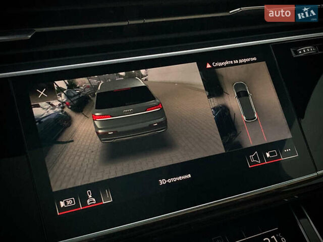 Ауди Ку 7 2020 в Киеве на Automoto.ua Синий Ауди Ку 7, объемом двигателя 3 л и пробегом 86 тыс. км за 49900 $, фото 23 на Automoto.ua