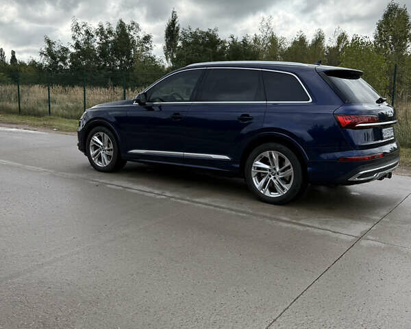 Синий Ауди Ку 7, объемом двигателя 3 л и пробегом 134 тыс. км за 55000 $, фото 1 на Automoto.ua