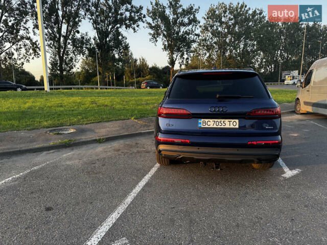 Синий Ауди Ку 7, объемом двигателя 3 л и пробегом 67 тыс. км за 59800 $, фото 3 на Automoto.ua