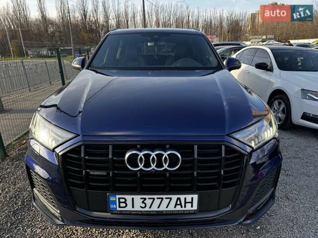 Синій Ауді Ку 7, об'ємом двигуна 2.97 л та пробігом 130 тис. км за 68990 $, фото 1 на Automoto.ua