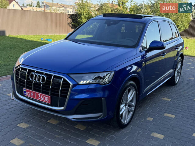 Синий Ауди Ку 7, объемом двигателя 2.97 л и пробегом 158 тыс. км за 58800 $, фото 4 на Automoto.ua