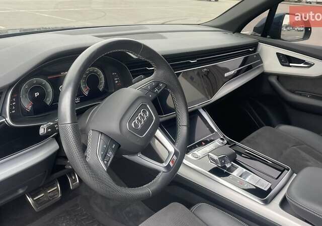 Синий Ауди Ку 7, объемом двигателя 3 л и пробегом 70 тыс. км за 65000 $, фото 10 на Automoto.ua