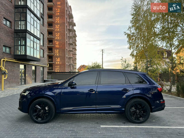 Синий Ауди Ку 7, объемом двигателя 3 л и пробегом 57 тыс. км за 56999 $, фото 1 на Automoto.ua