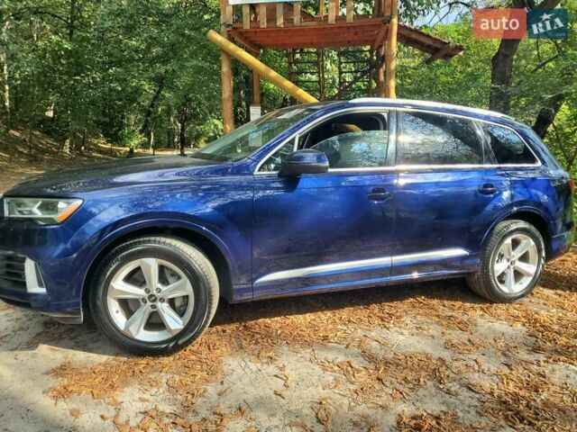 Синий Ауди Ку 7, объемом двигателя 3 л и пробегом 17 тыс. км за 51450 $, фото 3 на Automoto.ua