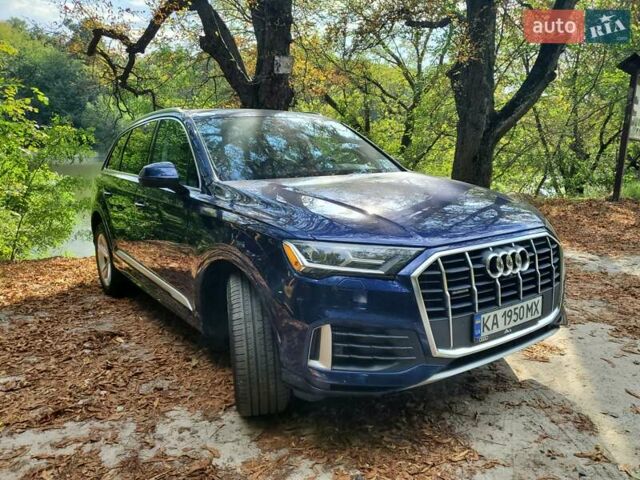 Синий Ауди Ку 7, объемом двигателя 3 л и пробегом 17 тыс. км за 51450 $, фото 5 на Automoto.ua