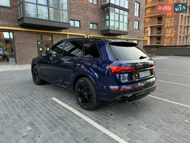 Синий Ауди Ку 7, объемом двигателя 3 л и пробегом 57 тыс. км за 56999 $, фото 3 на Automoto.ua