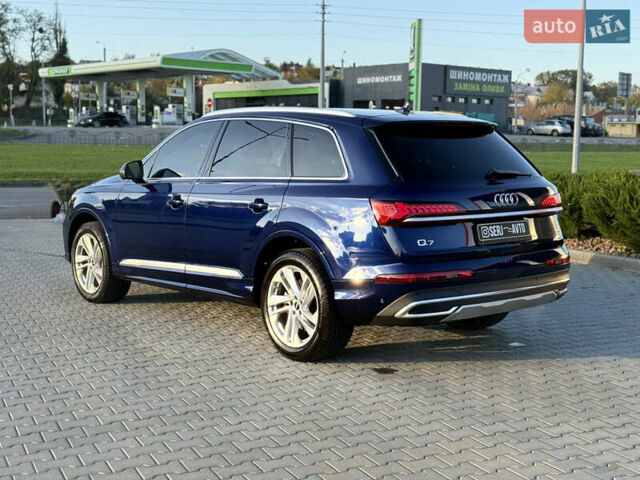 Синий Ауди Ку 7, объемом двигателя 3 л и пробегом 57 тыс. км за 51000 $, фото 3 на Automoto.ua