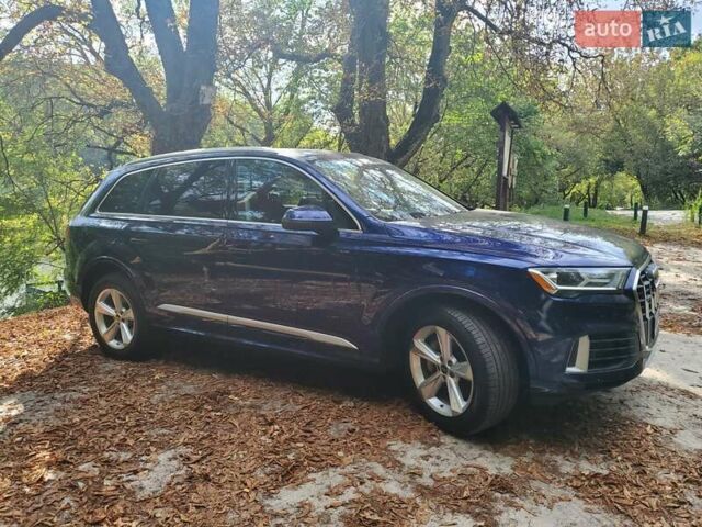 Синий Ауди Ку 7, объемом двигателя 3 л и пробегом 17 тыс. км за 51450 $, фото 4 на Automoto.ua