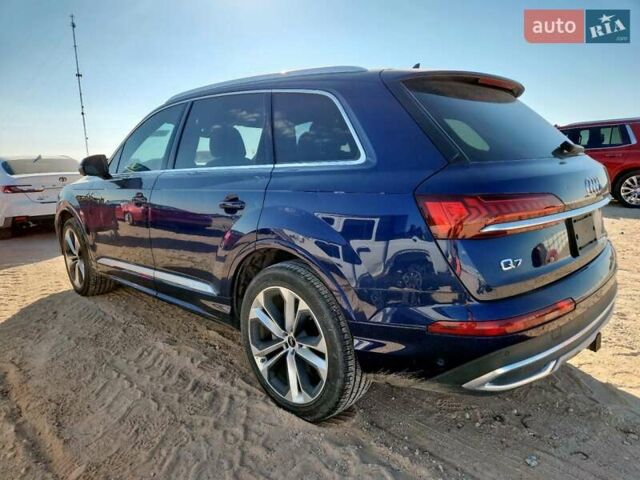 Синий Ауди Ку 7, объемом двигателя 3 л и пробегом 39 тыс. км за 23000 $, фото 1 на Automoto.ua