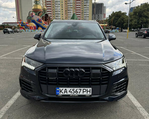 Синий Ауди Ку 7, объемом двигателя 3 л и пробегом 25 тыс. км за 67500 $, фото 4 на Automoto.ua