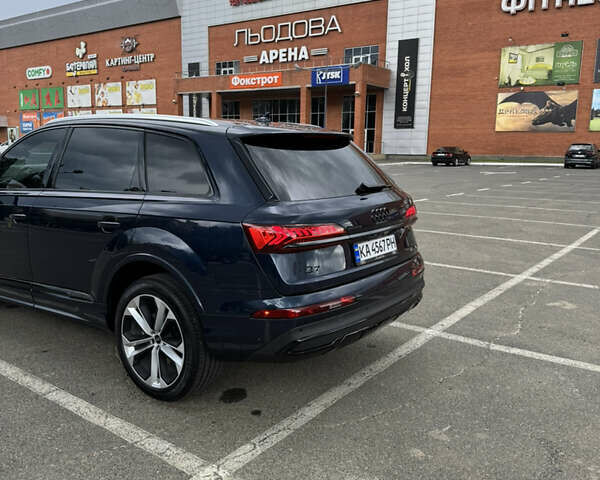 Синий Ауди Ку 7, объемом двигателя 3 л и пробегом 25 тыс. км за 67500 $, фото 14 на Automoto.ua