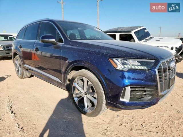 Синий Ауди Ку 7, объемом двигателя 3 л и пробегом 39 тыс. км за 23000 $, фото 3 на Automoto.ua