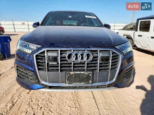 Синий Ауди Ку 7, объемом двигателя 3 л и пробегом 38 тыс. км за 24500 $, фото 4 на Automoto.ua