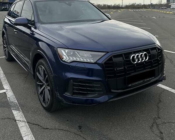 Синій Ауді Ку 7, об'ємом двигуна 3 л та пробігом 35 тис. км за 62000 $, фото 1 на Automoto.ua