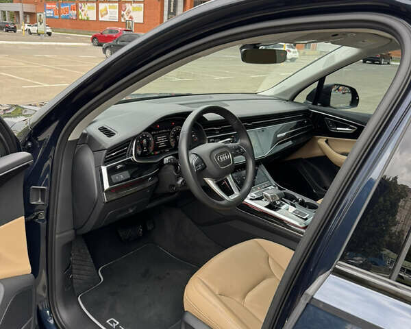 Синий Ауди Ку 7, объемом двигателя 3 л и пробегом 25 тыс. км за 67500 $, фото 17 на Automoto.ua