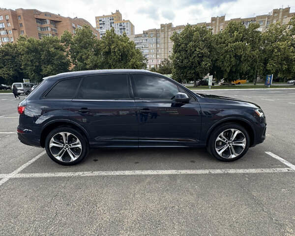 Синий Ауди Ку 7, объемом двигателя 3 л и пробегом 25 тыс. км за 67500 $, фото 6 на Automoto.ua