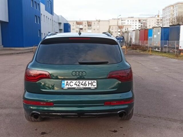 Зеленый Ауди Ку 7, объемом двигателя 3 л и пробегом 302 тыс. км за 15000 $, фото 2 на Automoto.ua