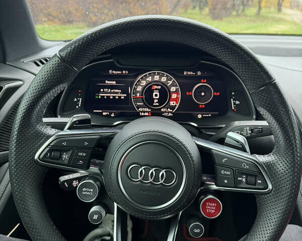 Синий Ауди Р8, объемом двигателя 5.2 л и пробегом 43 тыс. км за 238888 $, фото 25 на Automoto.ua