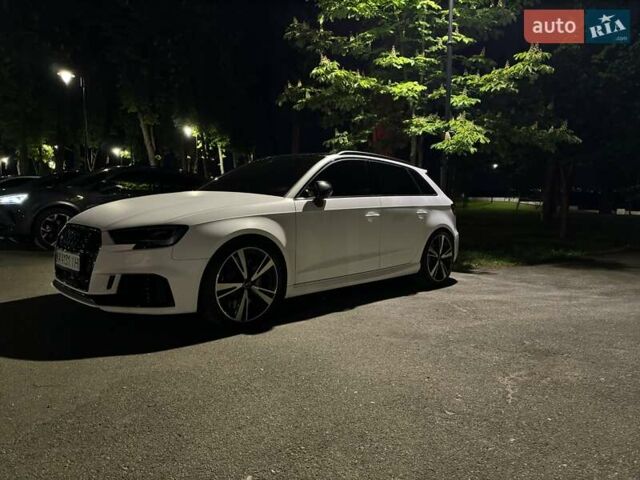 Белый Ауди РС3, объемом двигателя 2.48 л и пробегом 86 тыс. км за 37500 $, фото 1 на Automoto.ua