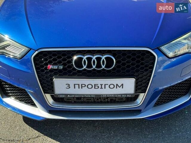 Синий Ауди РС3, объемом двигателя 2.48 л и пробегом 47 тыс. км за 38000 $, фото 3 на Automoto.ua