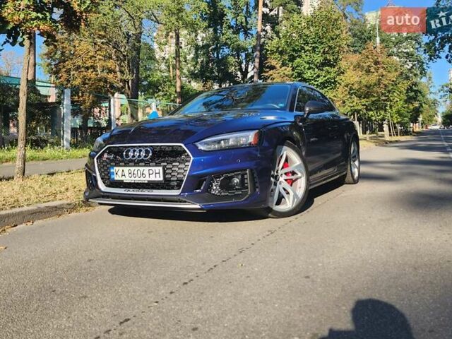 Синий Ауди РС5, объемом двигателя 2.89 л и пробегом 29 тыс. км за 57800 $, фото 1 на Automoto.ua