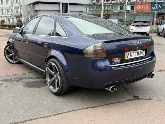 Синий Ауди РС6, объемом двигателя 4.2 л и пробегом 279 тыс. км за 19500 $, фото 1 на Automoto.ua