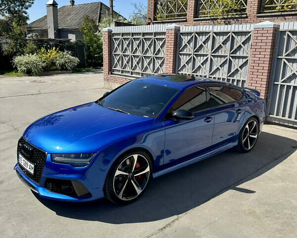 Синий Ауди РС7, объемом двигателя 3.99 л и пробегом 65 тыс. км за 58000 $, фото 5 на Automoto.ua