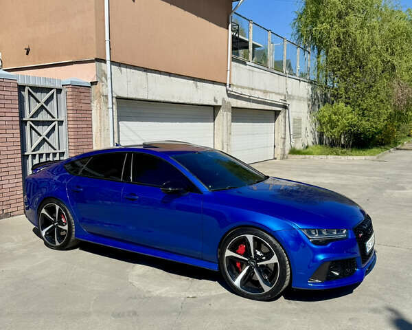Синий Ауди РС7, объемом двигателя 3.99 л и пробегом 65 тыс. км за 58000 $, фото 3 на Automoto.ua