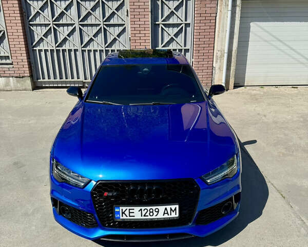 Синий Ауди РС7, объемом двигателя 3.99 л и пробегом 65 тыс. км за 58000 $, фото 4 на Automoto.ua