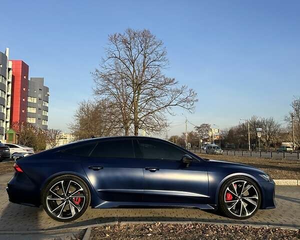 Синий Ауди РС7, объемом двигателя 4 л и пробегом 14 тыс. км за 139500 $, фото 5 на Automoto.ua