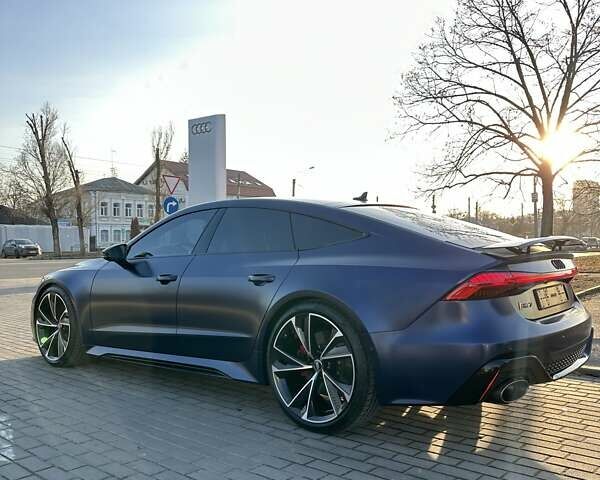 Синий Ауди РС7, объемом двигателя 4 л и пробегом 14 тыс. км за 139500 $, фото 10 на Automoto.ua