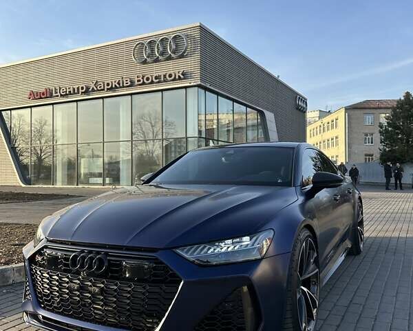 Синий Ауди РС7, объемом двигателя 4 л и пробегом 14 тыс. км за 139500 $, фото 1 на Automoto.ua