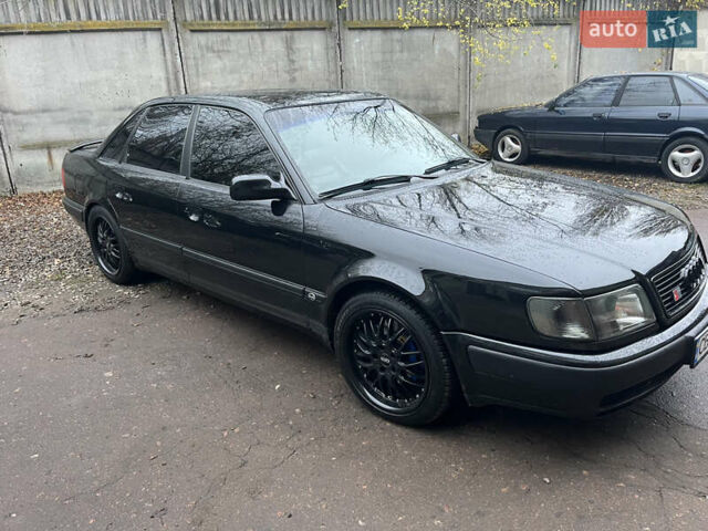 Черный Ауди С4, объемом двигателя 2.23 л и пробегом 450 тыс. км за 5500 $, фото 3 на Automoto.ua