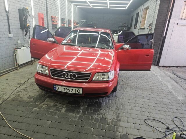 Красный Ауди С4, объемом двигателя 2.2 л и пробегом 272 тыс. км за 7000 $, фото 6 на Automoto.ua