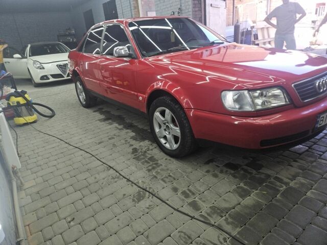 Красный Ауди С4, объемом двигателя 2.2 л и пробегом 272 тыс. км за 7000 $, фото 2 на Automoto.ua