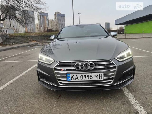 Сірий Ауді S5, об'ємом двигуна 3 л та пробігом 75 тис. км за 42400 $, фото 1 на Automoto.ua