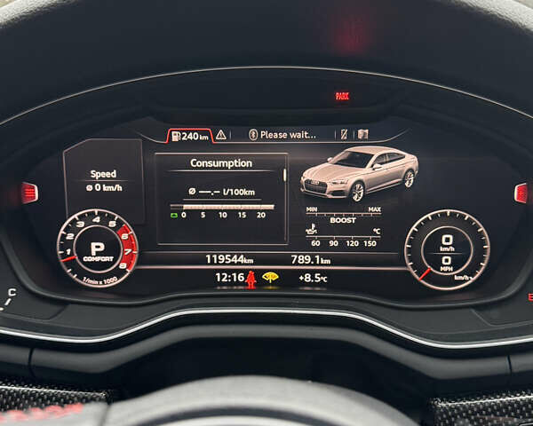 Серый Ауди С5, объемом двигателя 3 л и пробегом 119 тыс. км за 35000 $, фото 12 на Automoto.ua