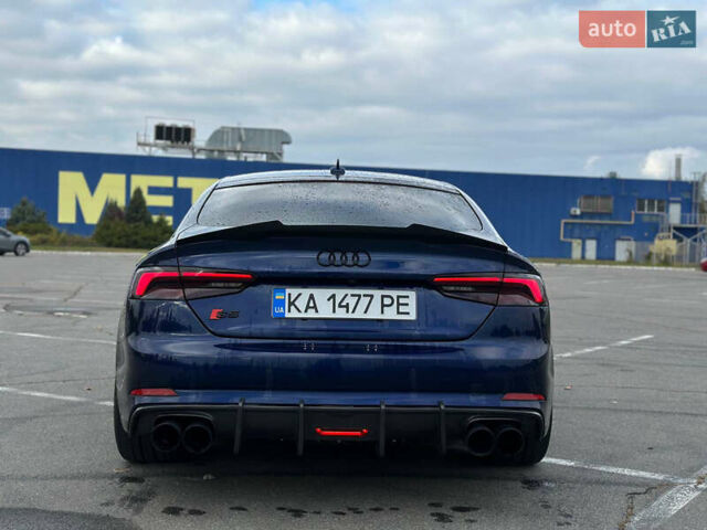 Ауді S5 2018 у Дніпро (Дніпропетровську) на Automoto.ua Синій Ауді S5, об'ємом двигуна 3 л та пробігом 85 тис. км за 32500 $, фото 5 на Automoto.ua