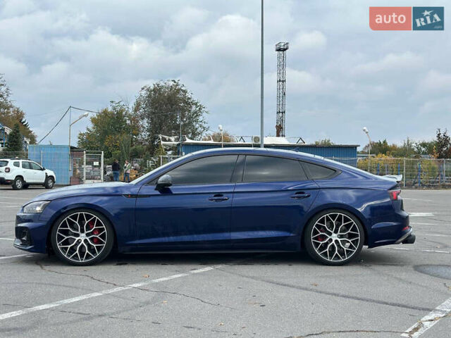 Ауді S5 2018 у Дніпро (Дніпропетровську) на Automoto.ua Синій Ауді S5, об'ємом двигуна 3 л та пробігом 85 тис. км за 32500 $, фото 4 на Automoto.ua
