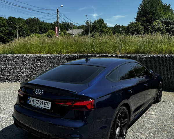 Синій Ауді S5, об'ємом двигуна 3 л та пробігом 52 тис. км за 46000 $, фото 1 на Automoto.ua
