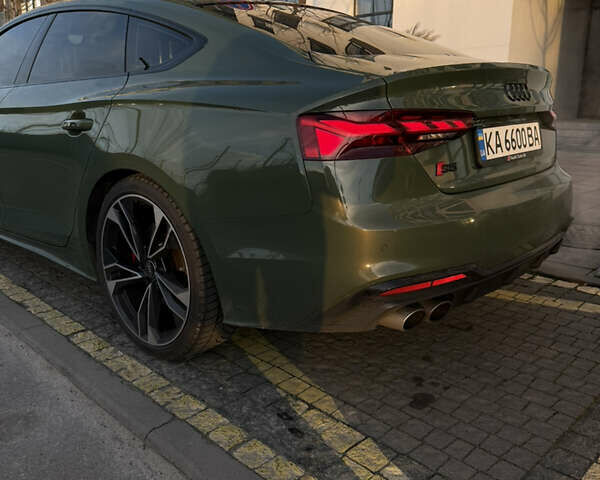 Зелений Ауді S5, об'ємом двигуна 3 л та пробігом 76 тис. км за 48900 $, фото 3 на Automoto.ua