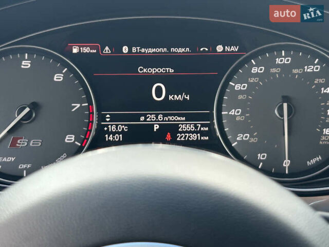 Ауди С6 2015 в Киеве на Automoto.ua Черный Ауди С6, объемом двигателя 3.99 л и пробегом 227 тыс. км за 25900 $, фото 10 на Automoto.ua