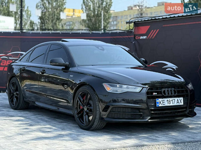 Черный Ауди С6, объемом двигателя 4 л и пробегом 180 тыс. км за 26000 $, фото 1 на Automoto.ua