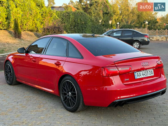 Красный Ауди С6, объемом двигателя 4 л и пробегом 175 тыс. км за 29999 $, фото 3 на Automoto.ua