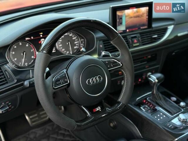 Красный Ауди С6, объемом двигателя 4 л и пробегом 183 тыс. км за 33000 $, фото 6 на Automoto.ua
