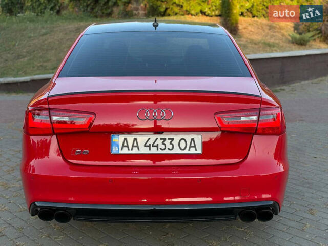 Красный Ауди С6, объемом двигателя 4 л и пробегом 175 тыс. км за 29999 $, фото 4 на Automoto.ua