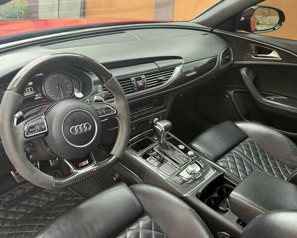 Красный Ауди С6, объемом двигателя 3.99 л и пробегом 182 тыс. км за 24000 $, фото 11 на Automoto.ua