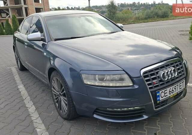 Серый Ауди С6, объемом двигателя 5.2 л и пробегом 221 тыс. км за 8500 $, фото 2 на Automoto.ua