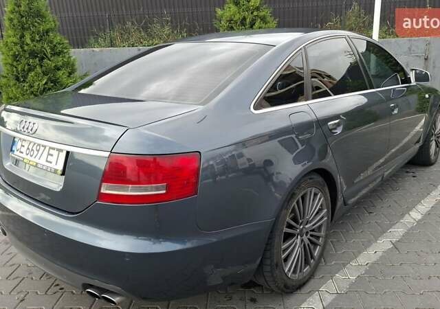 Серый Ауди С6, объемом двигателя 5.2 л и пробегом 221 тыс. км за 8500 $, фото 8 на Automoto.ua