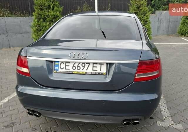 Серый Ауди С6, объемом двигателя 5.2 л и пробегом 221 тыс. км за 8500 $, фото 4 на Automoto.ua